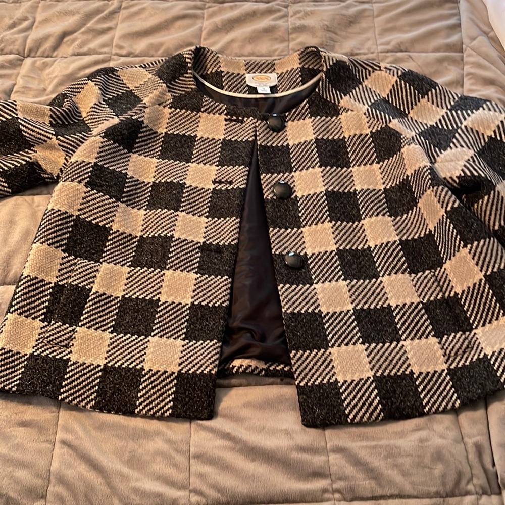 Womens jacket. Size 16. Excellent condition. Made by Tolbots.